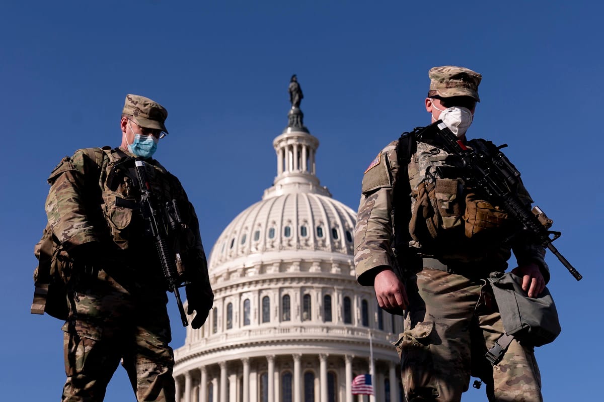 12 US National Guard troops removed from Joe Biden inauguration after vetting by FBI