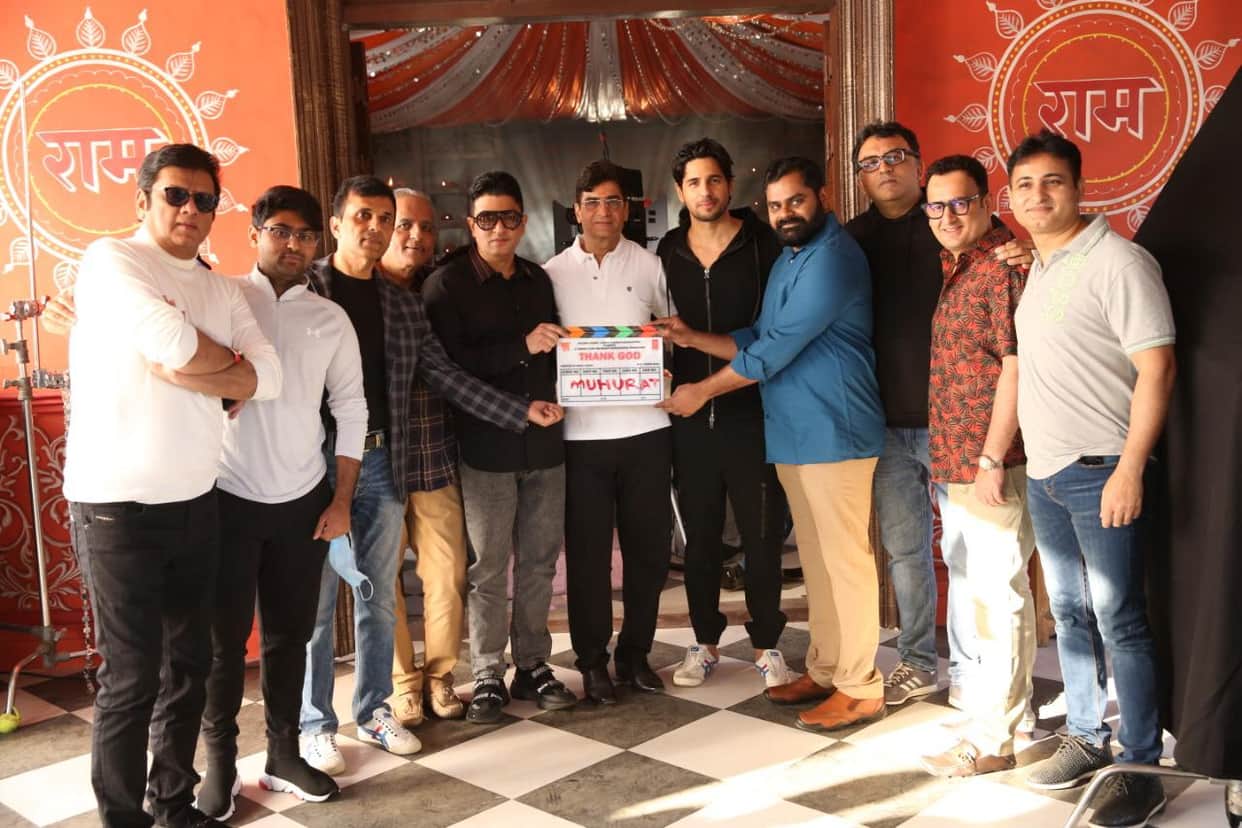 Ajay Devgn Rakul Preet Singh Sidharth Malhotra comedy film Thank God Shoot Begins