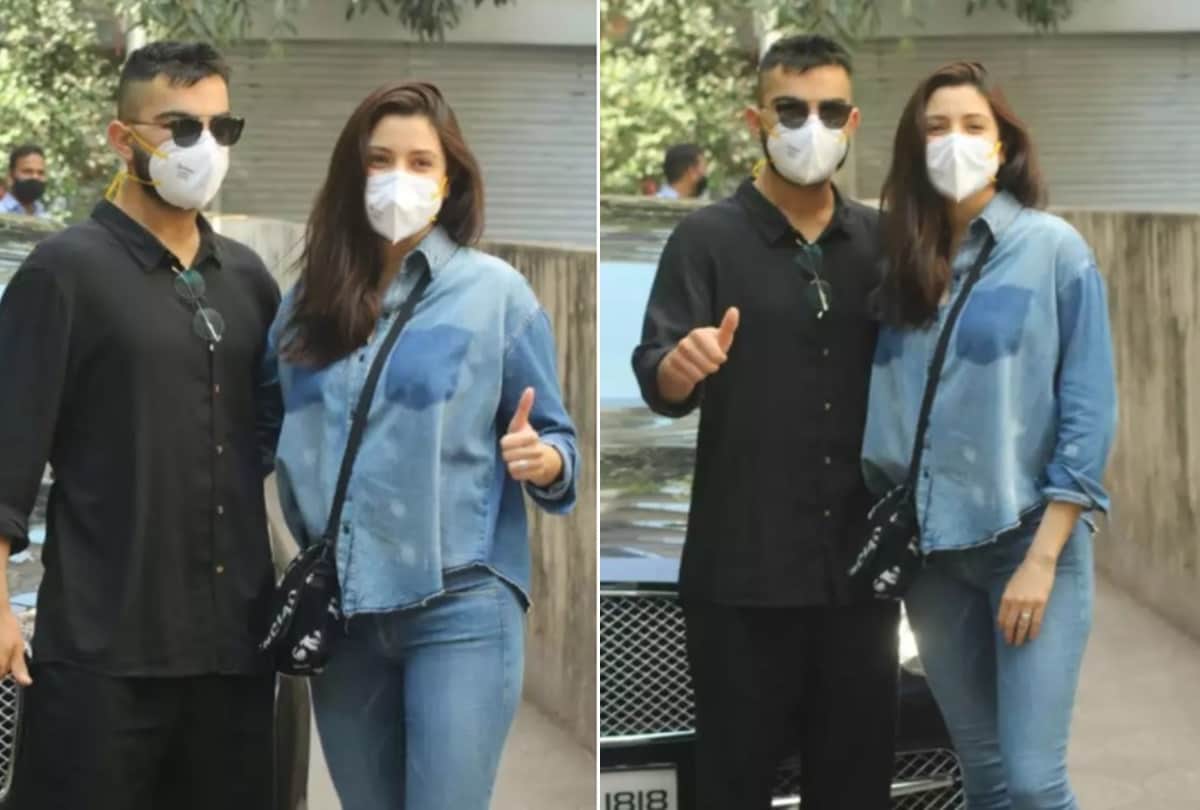 Anushka Sharma and Virat Kohli spotted in bandra for the first time after welcoming baby girl