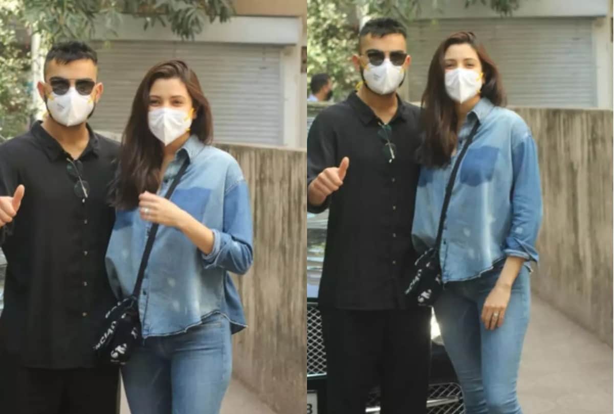 Anushka Sharma and Virat Kohli spotted in bandra for the first time after welcoming baby girl
