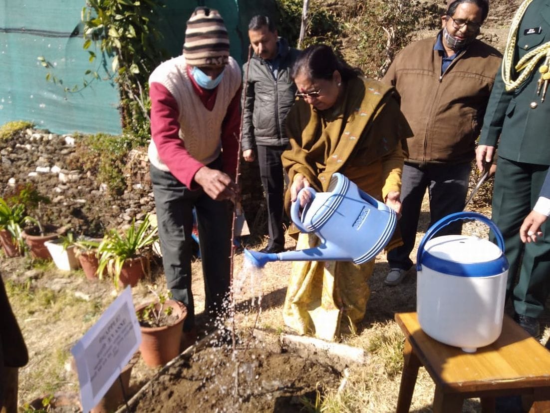 Governor in Chaubatiya Garden