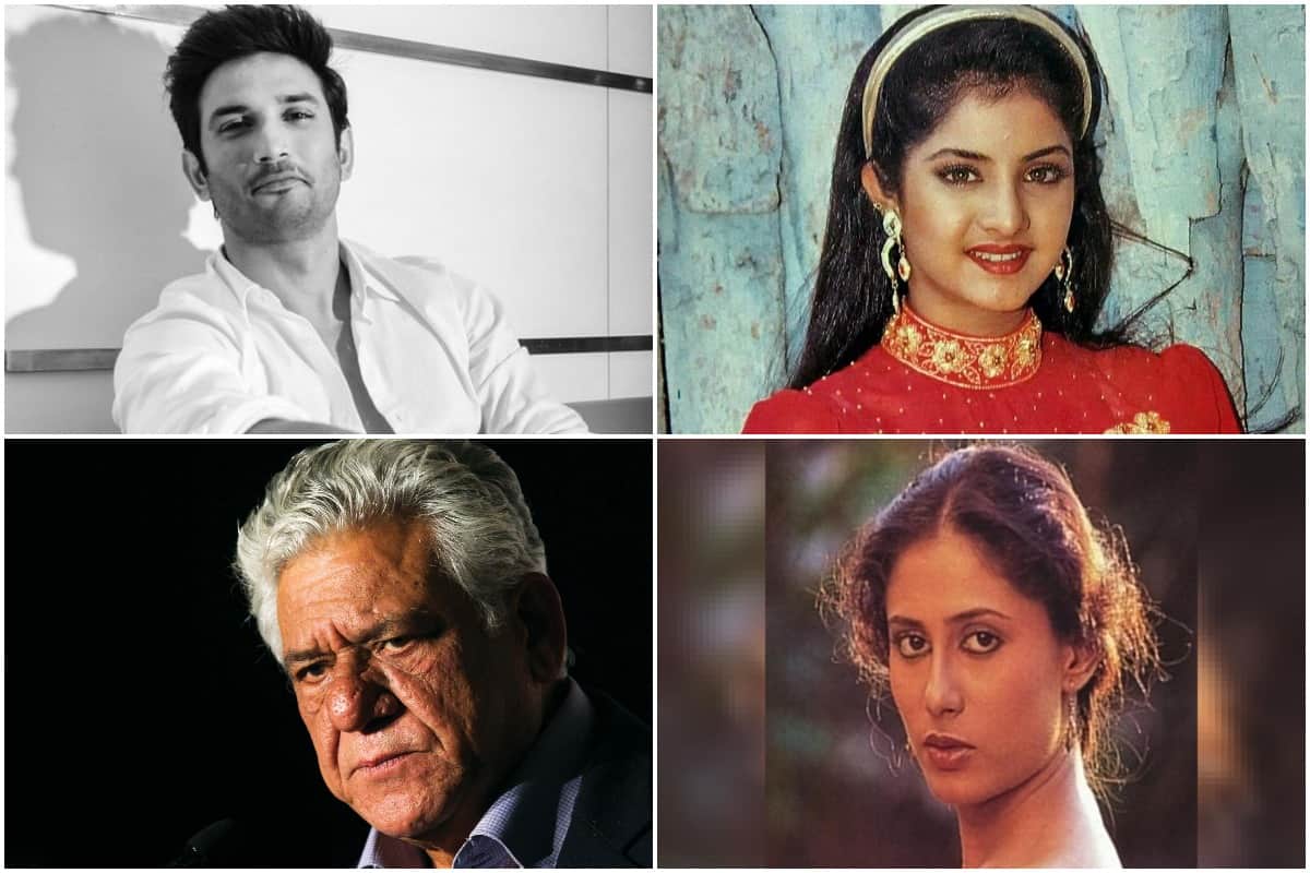 Bollywood actors who passed away before their last film released Sushant singh rajput divya bharti smita patil om puri sri devi
