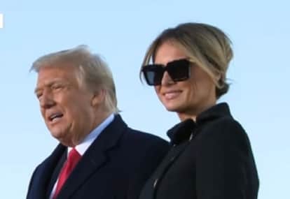 डोनाल्ड ट्रम्प और मेलानिया ट्रम्प