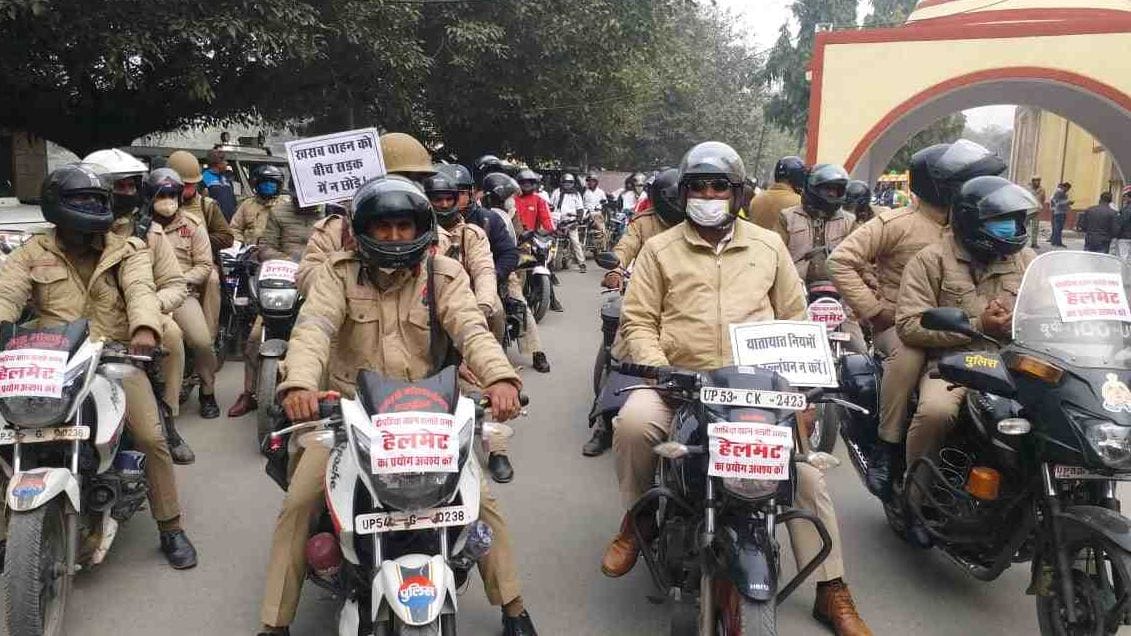 Bike rally removed information on road safety rules