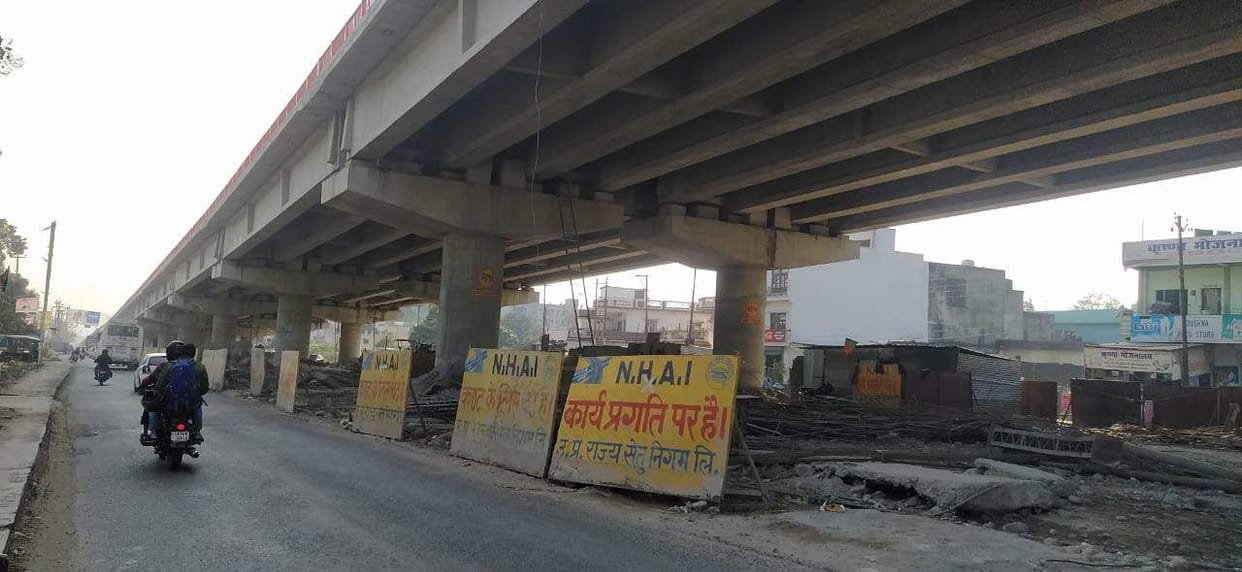 Flyover became a problem for the population of 40 thousand