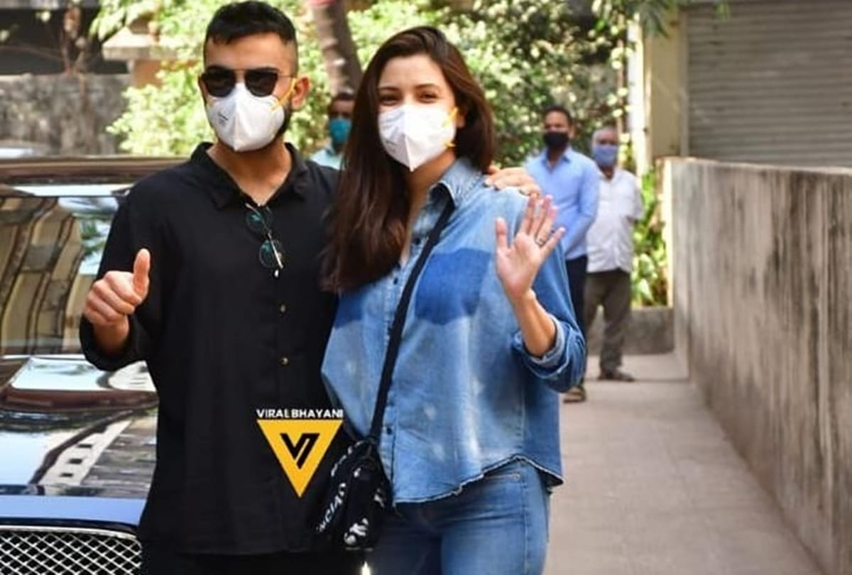 Virat Kohli Anushka Sharma Daughter Anushka Sharma, Virat Kohli step out first time since daughters birth