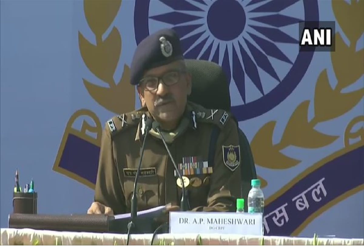 we neutralized 215 terrorists including Riyaz Naiko in Jammu Kashmir In 2020 said DG CRPF Dr AP Maheshwari