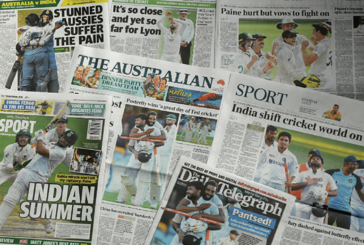 World media praises Indian cricket Team after their historic victory in australia test series