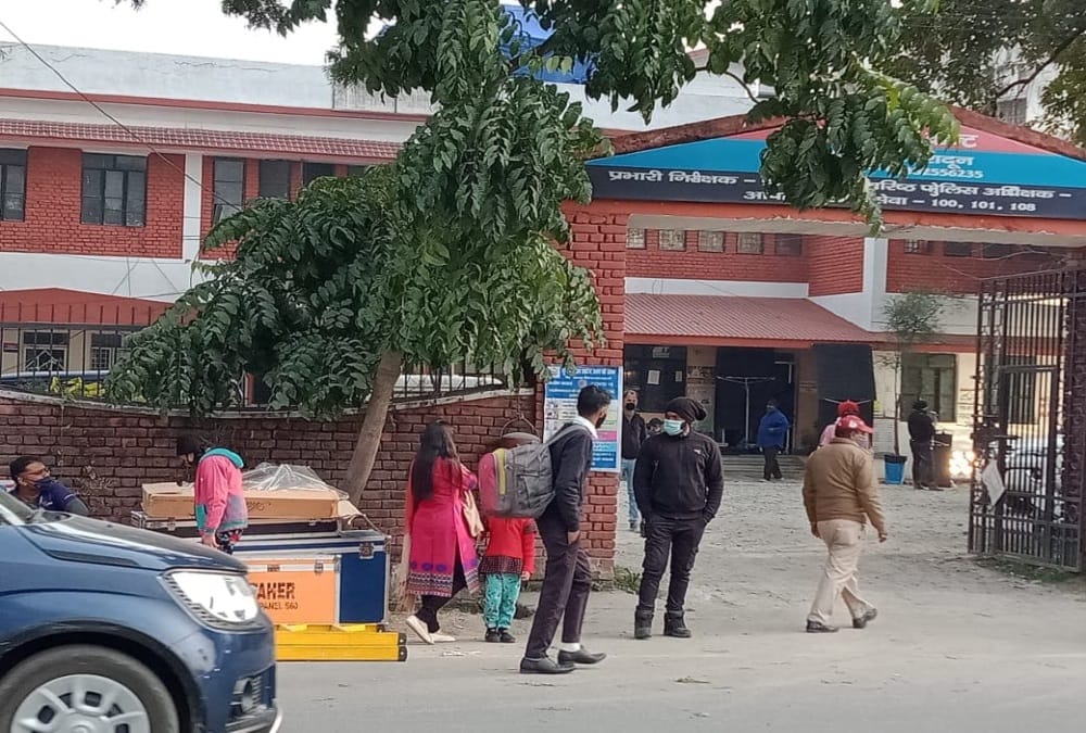Bollywood Actor Rajkummar Rao Film Shooting in Dehradun cantt police station