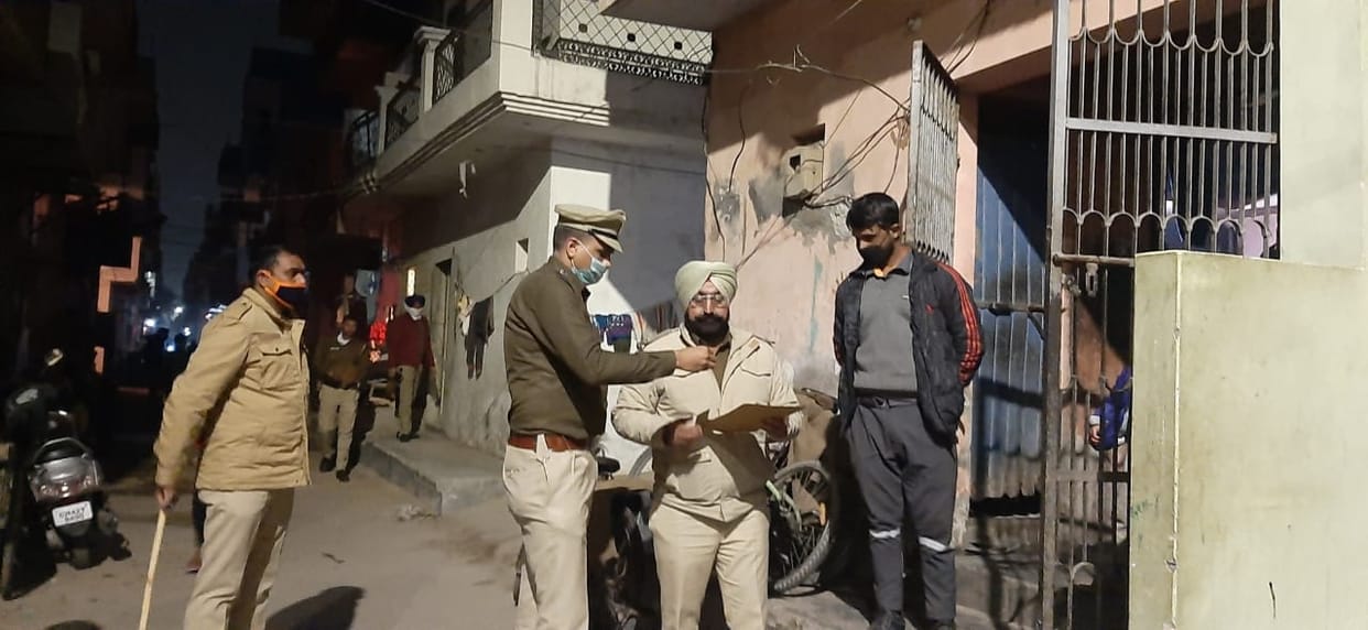 13 suspects caught in search operation in the colony