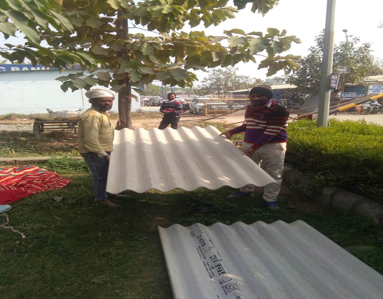 Made a home for the families of patients by mortgaging the bike