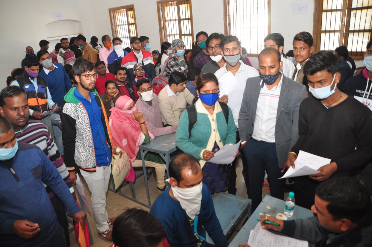 three thousand got job tallent see in rojgaar festival