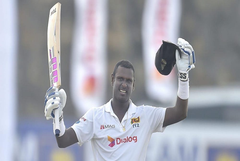 SL vs ENG 2nd Test: Angelo Mathews hundred lifts Sri Lanka to 229-4