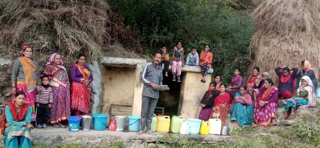 Women struggling with drinking water crisis formed a committee