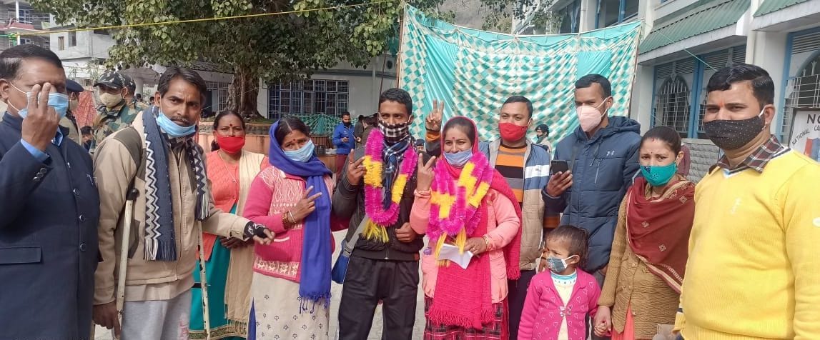zila parishad and bdc counting: winner candidate Celebrated