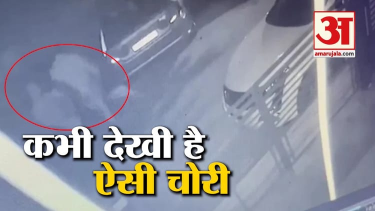 Chandigarh News: Stealing From Cars After Breaking Glass In Chandigarh - Amar Ujala Hindi News Live - सामान चुराने के लिए तोड़े छह लग्जरी गाड़ियों के शीशे, सीसीटीवी फुटेज में दिखी करतूत