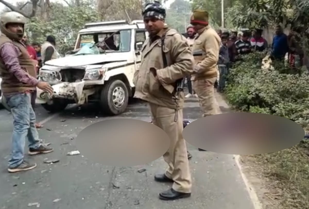 story of BSF jawan and boy died in road accident at deoria