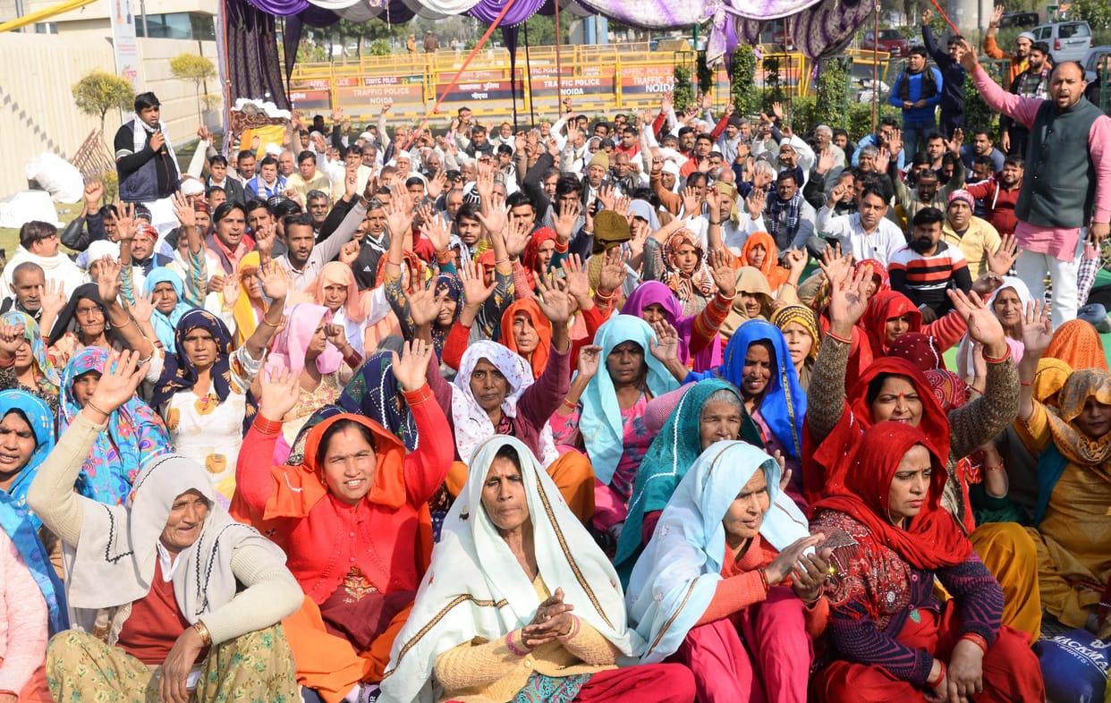 Farmers have to agitate for their rights