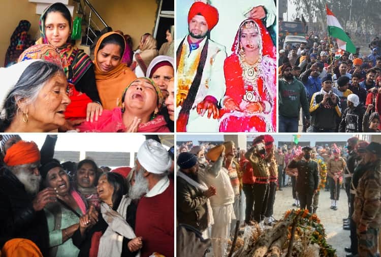 Last rites of Havildar Nirmal Singh performed at his native place in Ambala