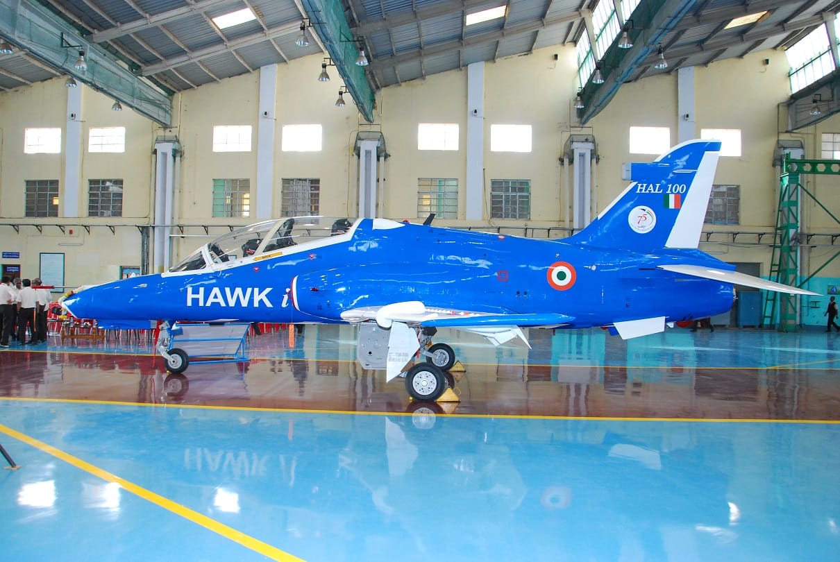 HAL successfully test fires anti-airfield weapon from Hawk I aircraft