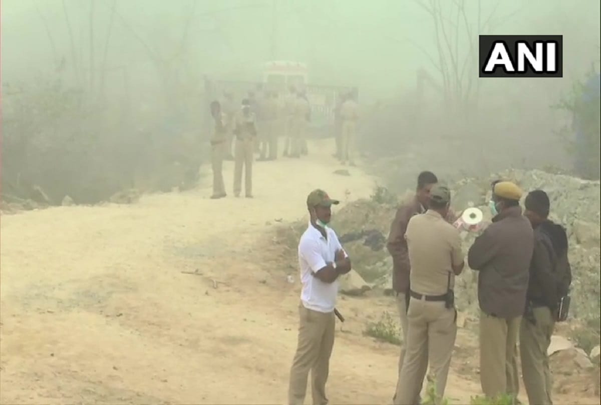 shivamogga blast: police arrest quarry owner and dynamite supplier