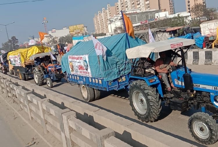 Kisan Andolan News: Tractor parade of Farmers on Republic Day against Farm Laws