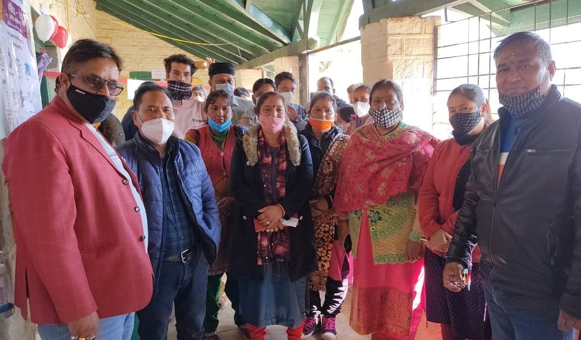 Corona Vaccination in Pithauragarh