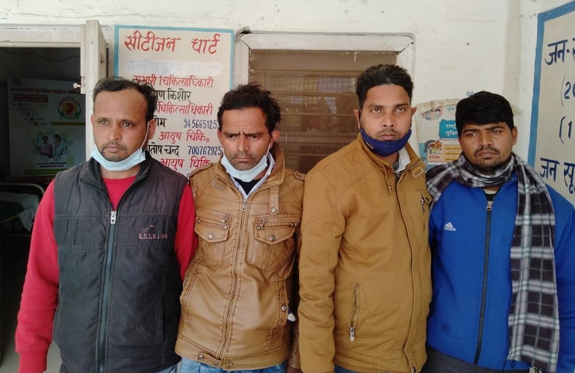 Adulterated liquor factory busted, four arrested