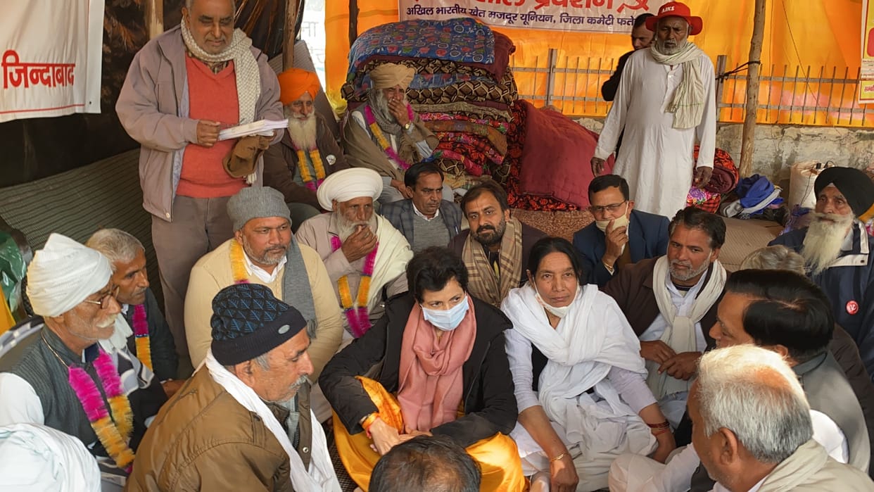 Support given to farmers