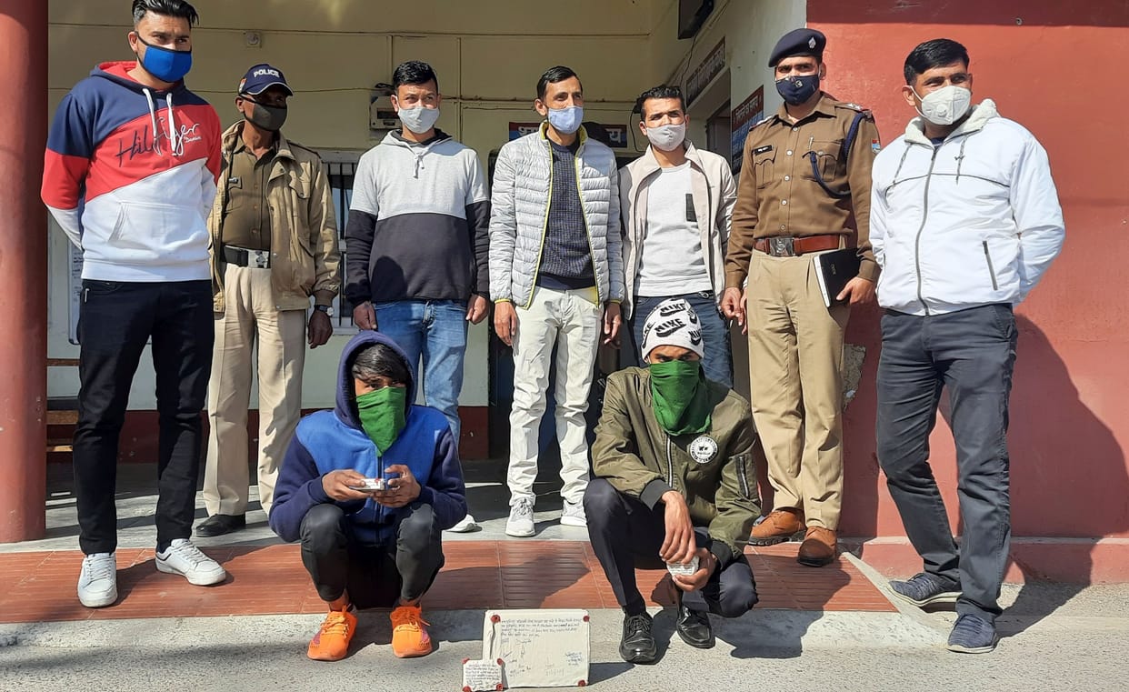 Bookd in NDPS Act For Smack Smugling