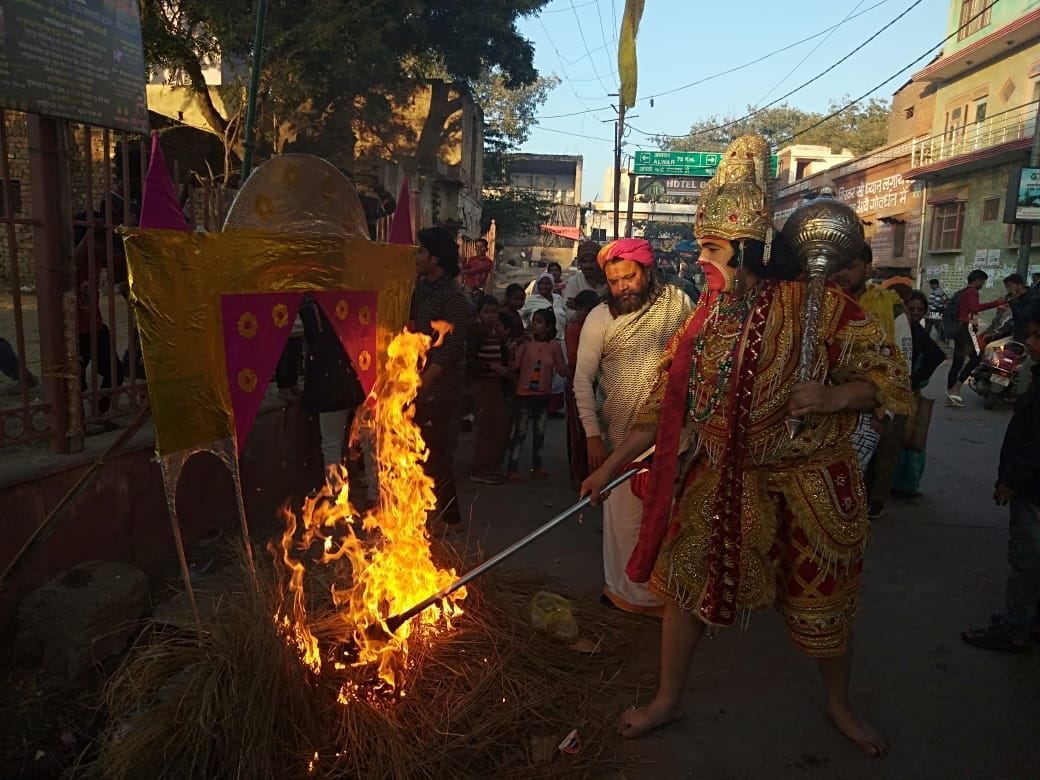 ramleela,sita haran leela ka manchan,ram