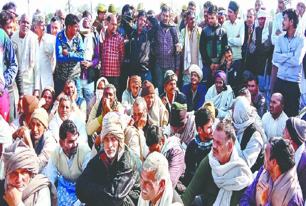 farmers protest in mathura news