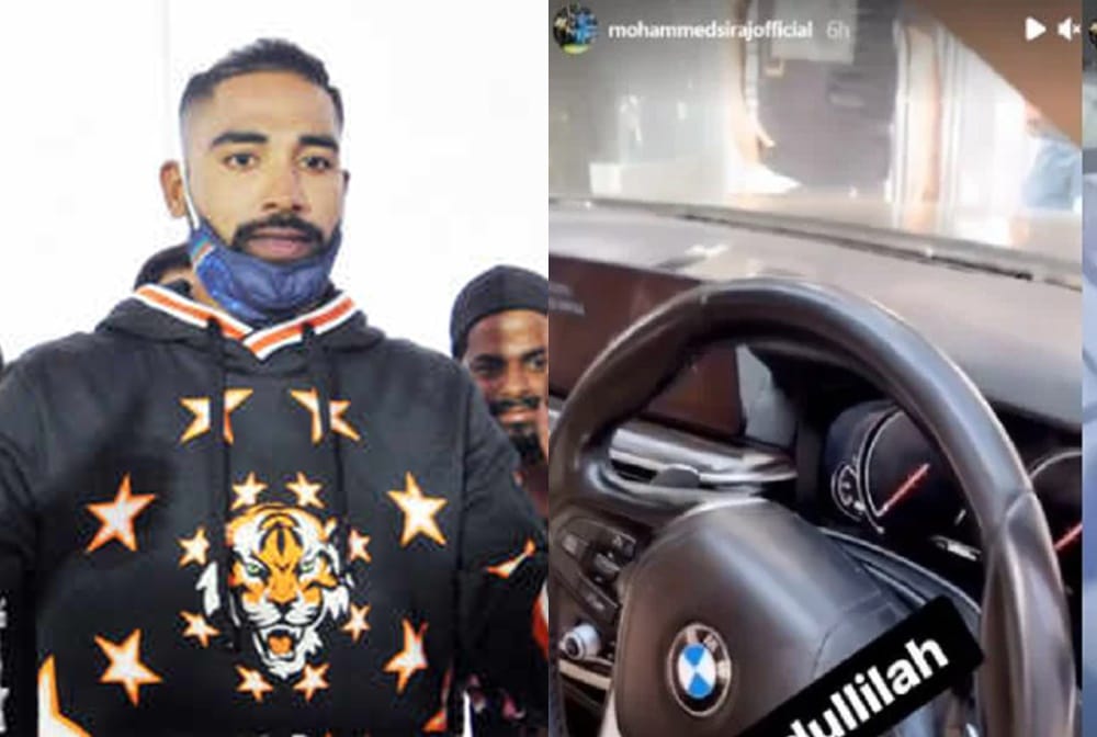 Mohammed Siraj gifts himself a BMW after memorable tour of Australia