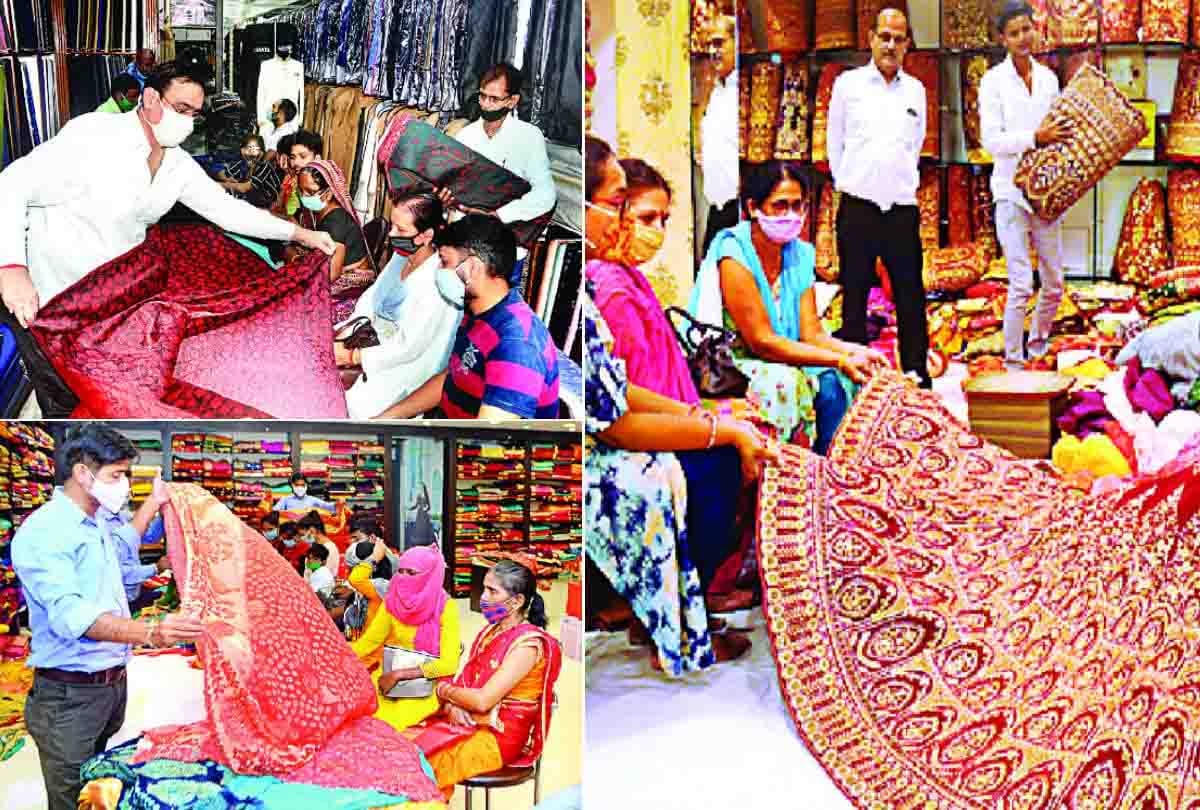 Sari, poplin fabric prices rise, production was reduced during lockdown