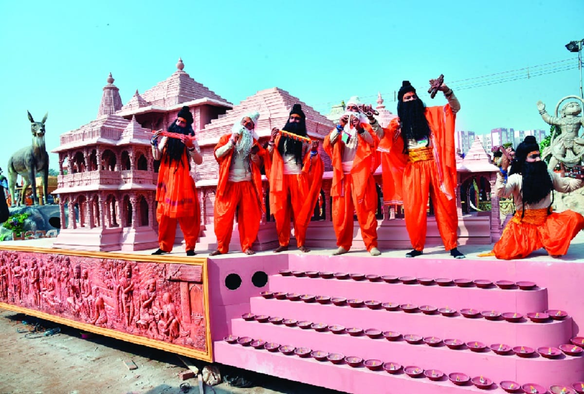 Delhi news: A glimpse of the grand Ram temple will be seen in tableaux on Rajpath