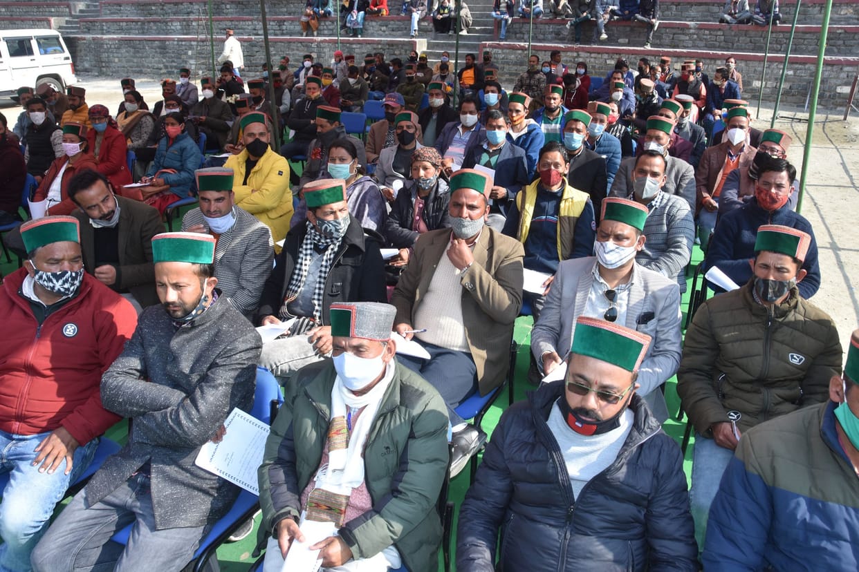 pradhan took oath in Rampur