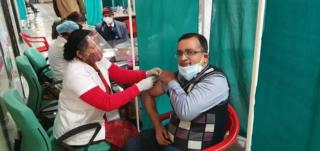 57.85 percent vaccination