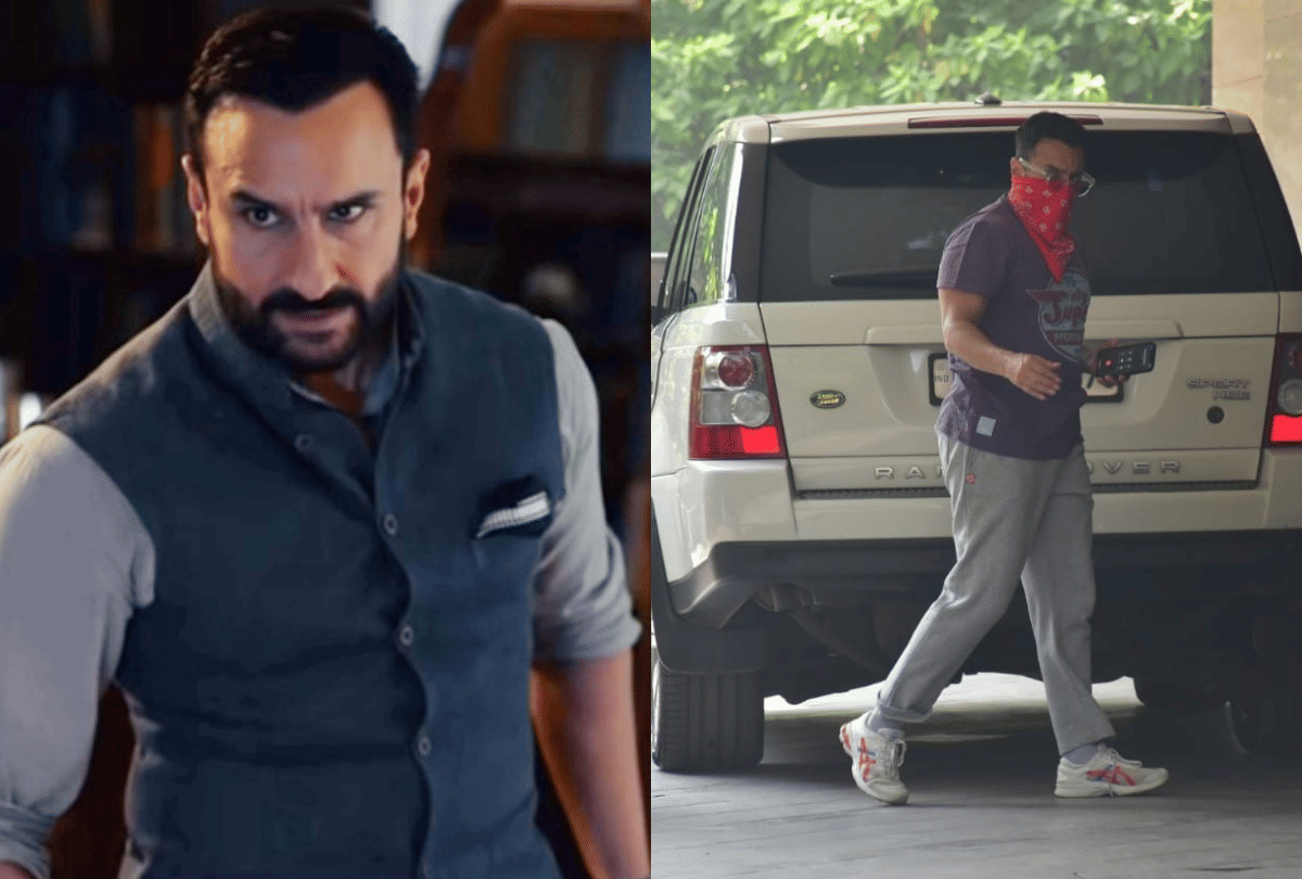 Saif Ali Khan angry when paps snap him and Taimur outside their building