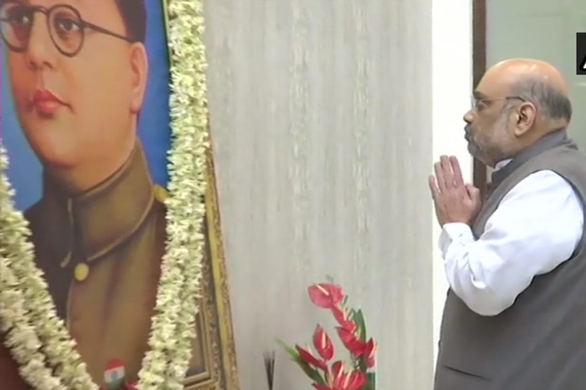 Union Home Minister Amit Shah arrives in Guwahati, Assam