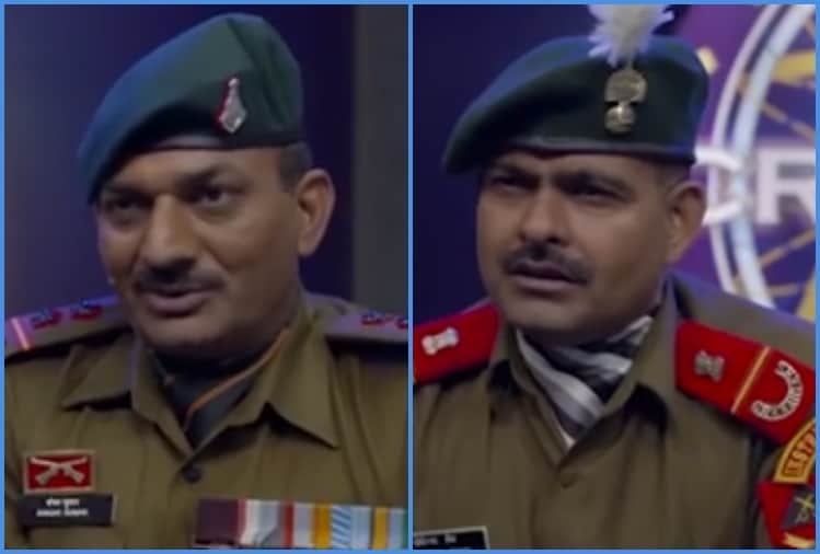 Kbc 12 amitabh bachchan show subedar major yogendra singh yadav and subedar sanjay singh won 25 lakh