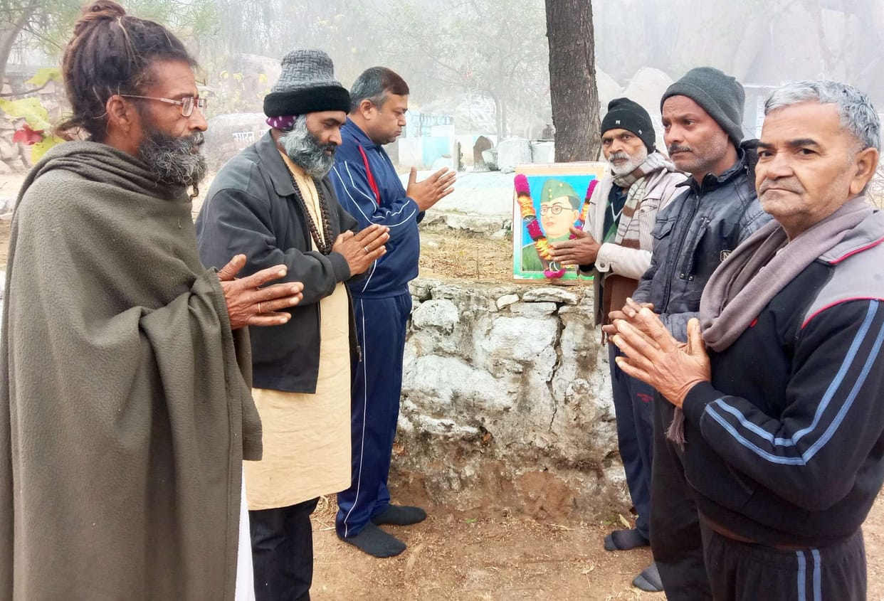 Subhash Chandra Bose Birthday,IAS,principal,Gandhi,mahoba news