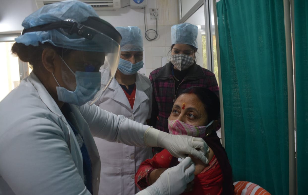 moradabad on 42nd rank in corona vaccination programme in uttar pradesh