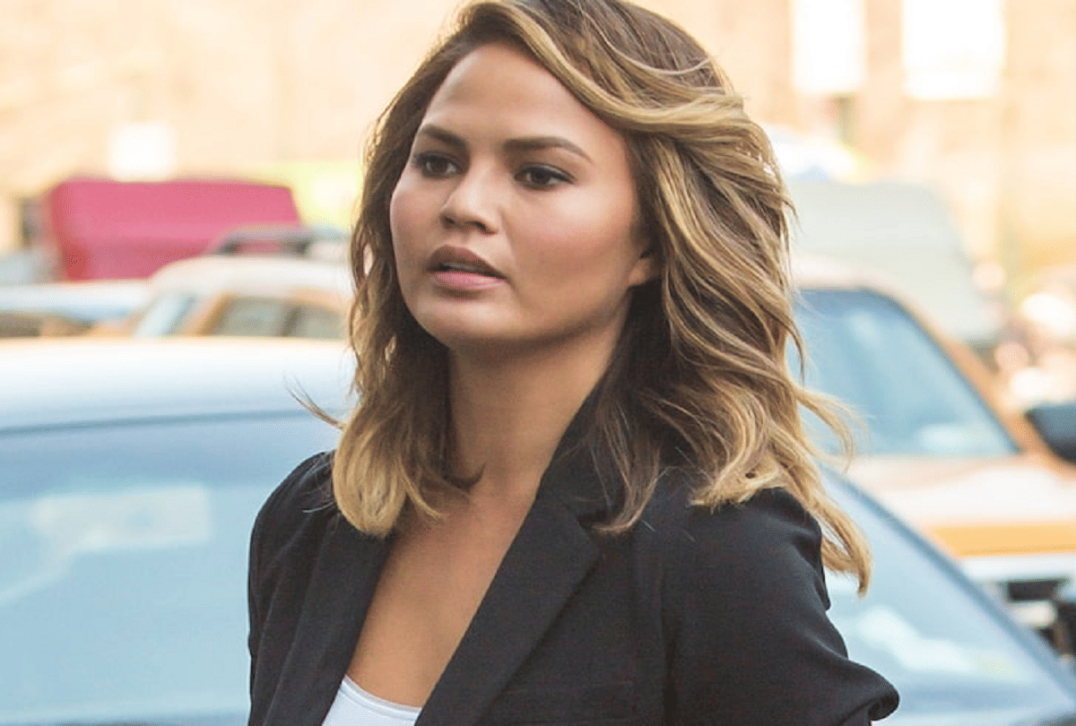 Model Chrissy Teigen Followed by US President Joe Biden