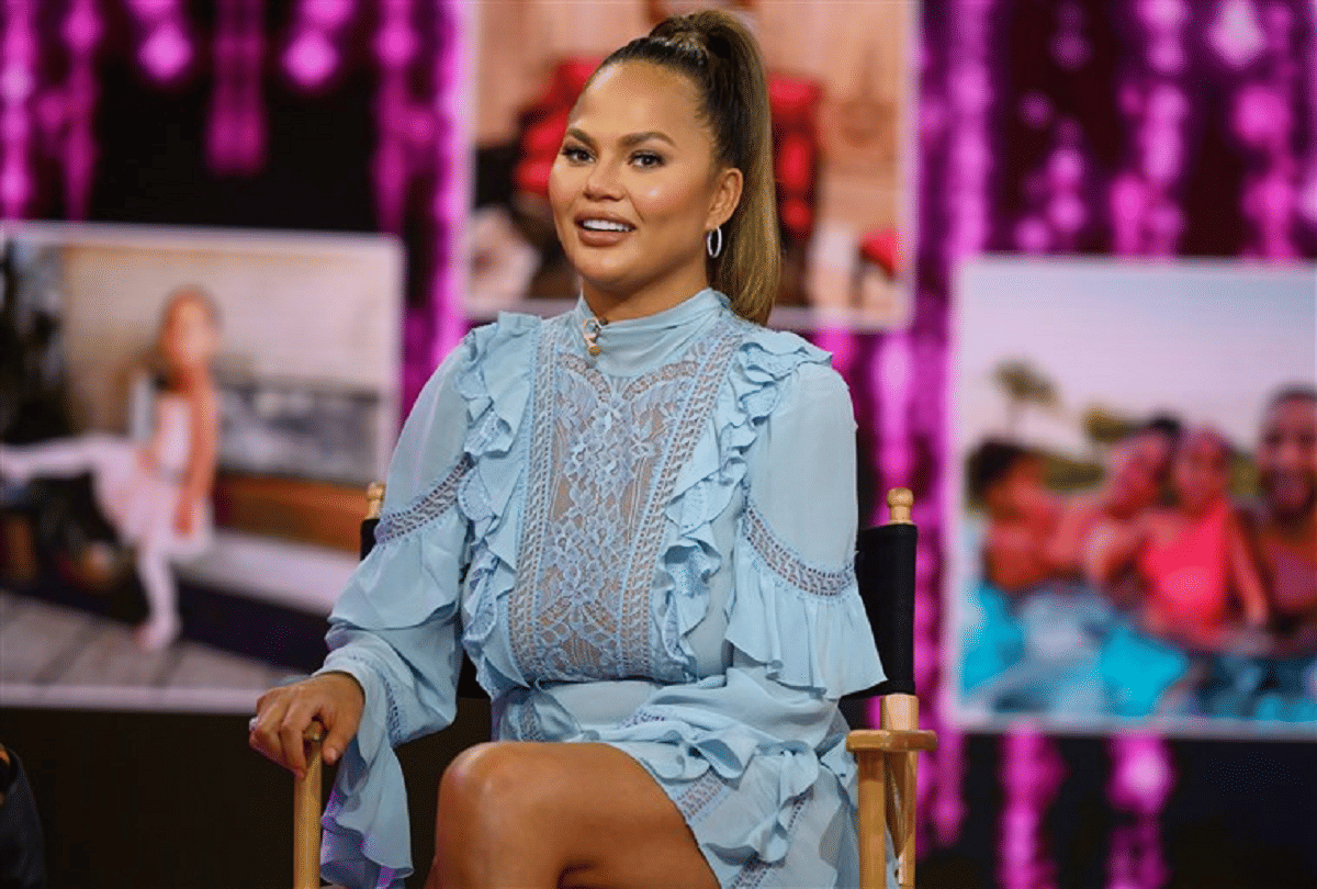 Model Chrissy Teigen Followed by US President Joe Biden