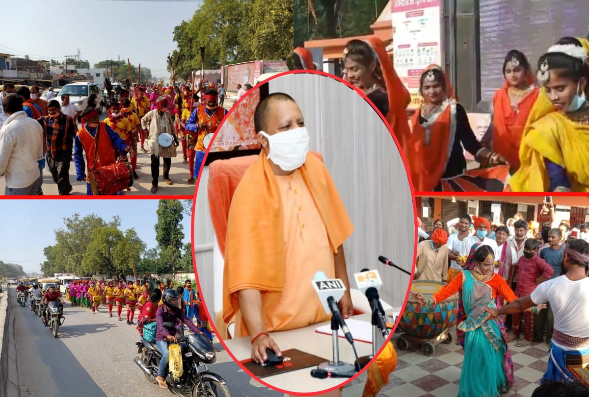 Gorakhpur Road not built after CM Yogi virtual foundation stone of construction work