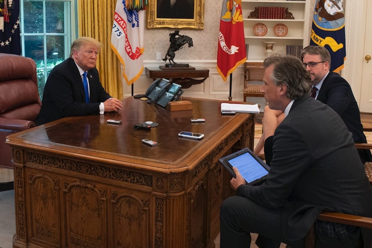 Joe Biden removes Donald Trump's diet coke button from the Oval office, 'send it to my house,' netizens say