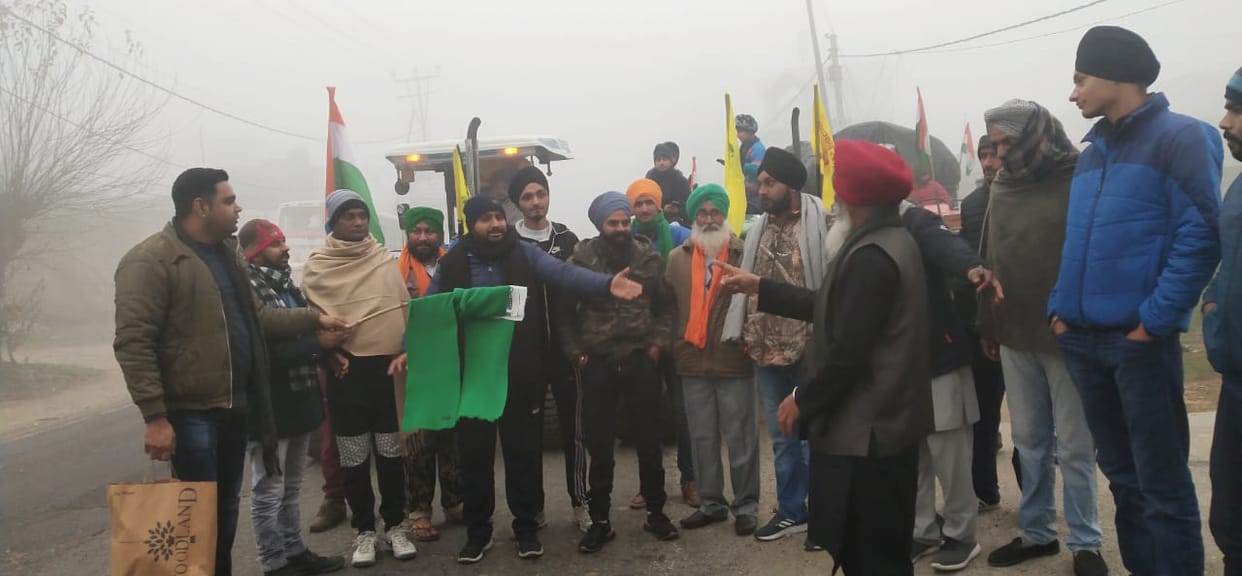 Farmers organizations gathered in the mood of farmers returning after Red Fort violence