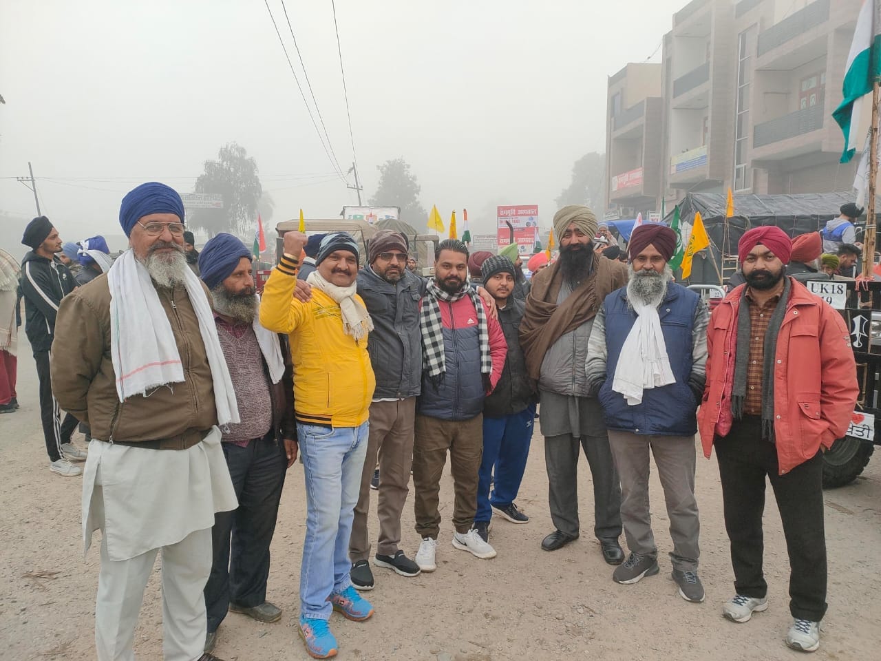 kisan andolan in uttarakhand latest news: uttarakhand farmers went for kisan tiranga rally