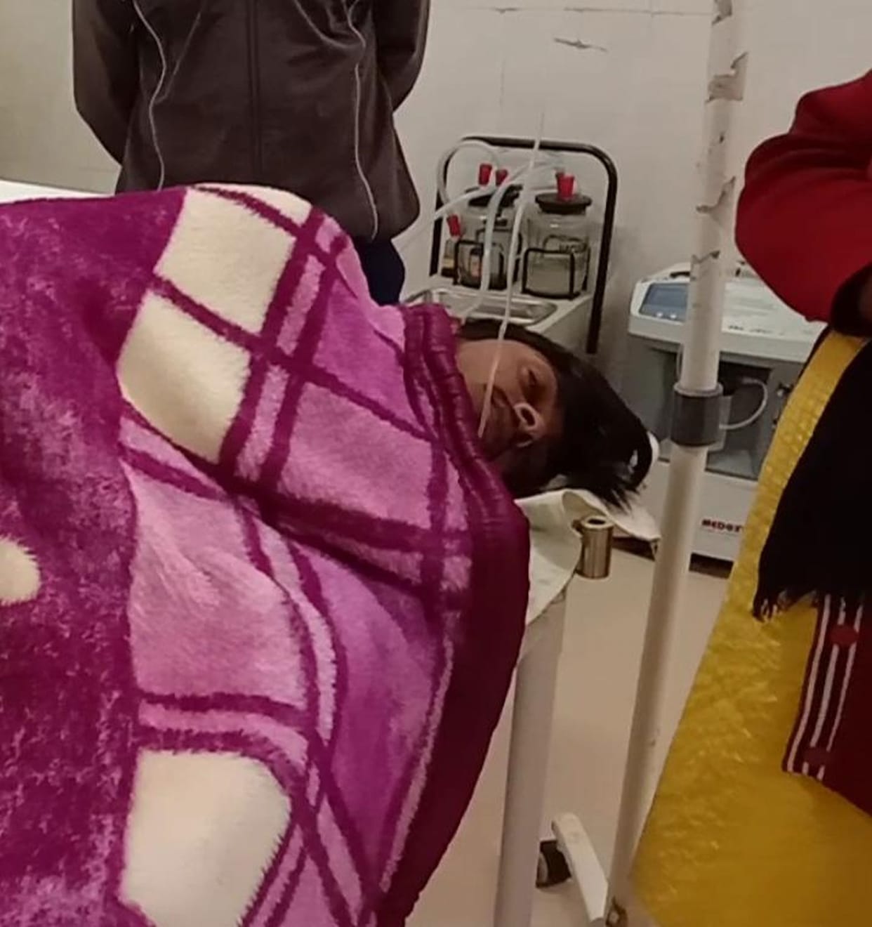 A young man was shot for saying he did not come to jail
