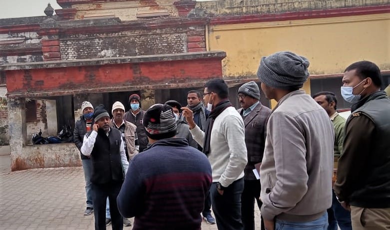 District Panchayat and NAPA office inspected by CDO